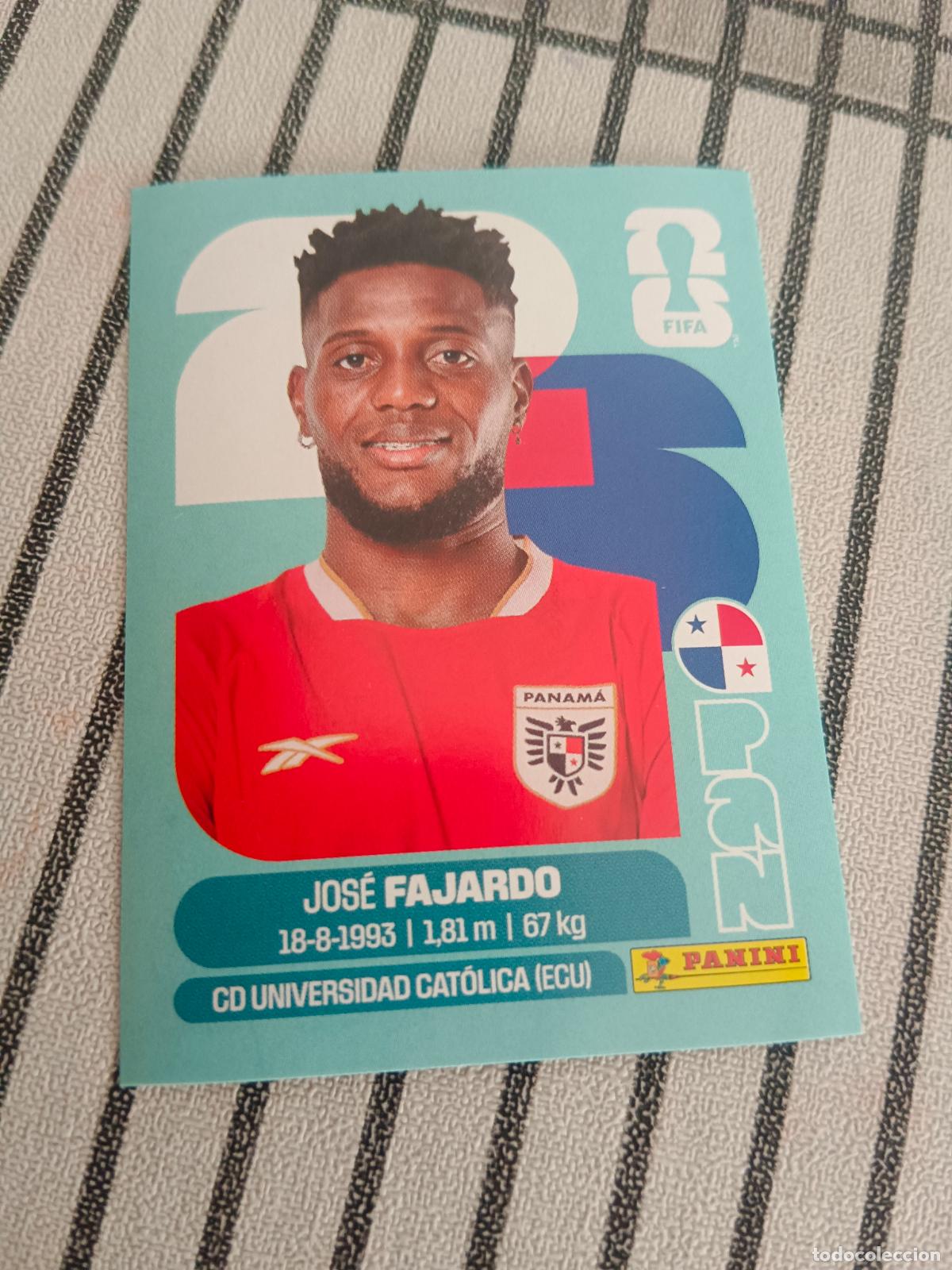 Cromos de f&uacute;tbol: MUNDIAL 2026 ESTADOS UNIDOS USA MEXICO MEJICO CANADA PAN 17 PAN17 JOSE FAJARDO PANAMA FIFA