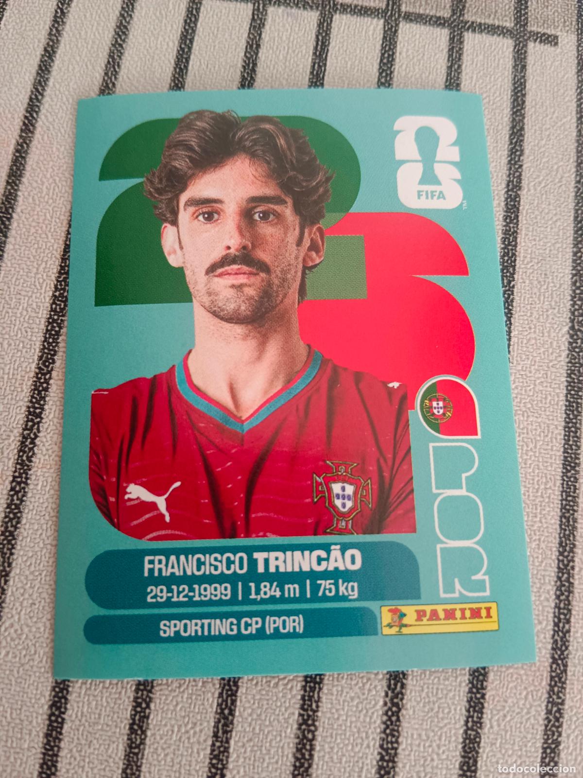 Cromos de f&uacute;tbol: MUNDIAL 2026 ESTADOS UNIDOS USA MEXICO MEJICO CANADA POR 16 POR16 FRANCISCO TRINCAO PORTUGAL FIFA