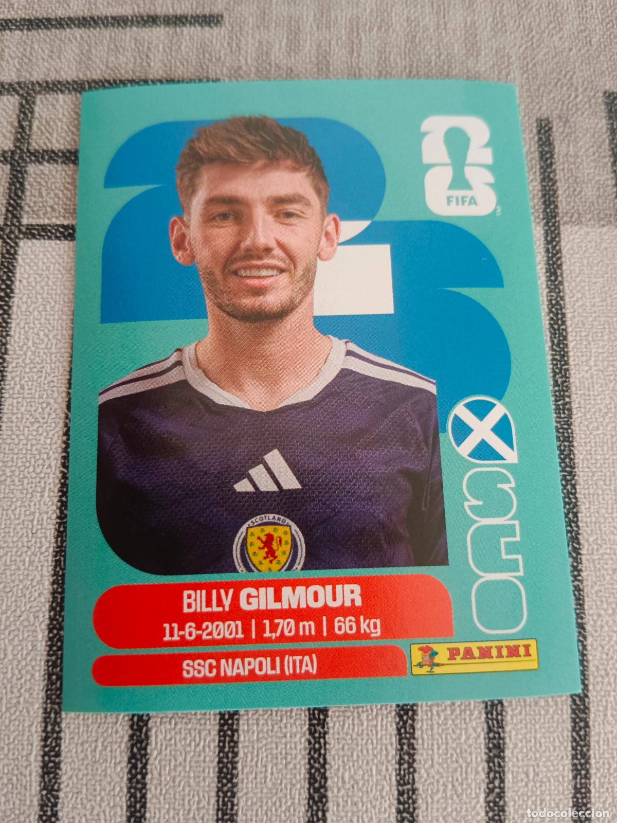 Cromos de f&uacute;tbol: MUNDIAL 2026 ESTADOS UNIDOS USA MEXICO MEJICO CANADA SCO 12 SCO12 BILLY GILMOUR ESCOCIA FIFA