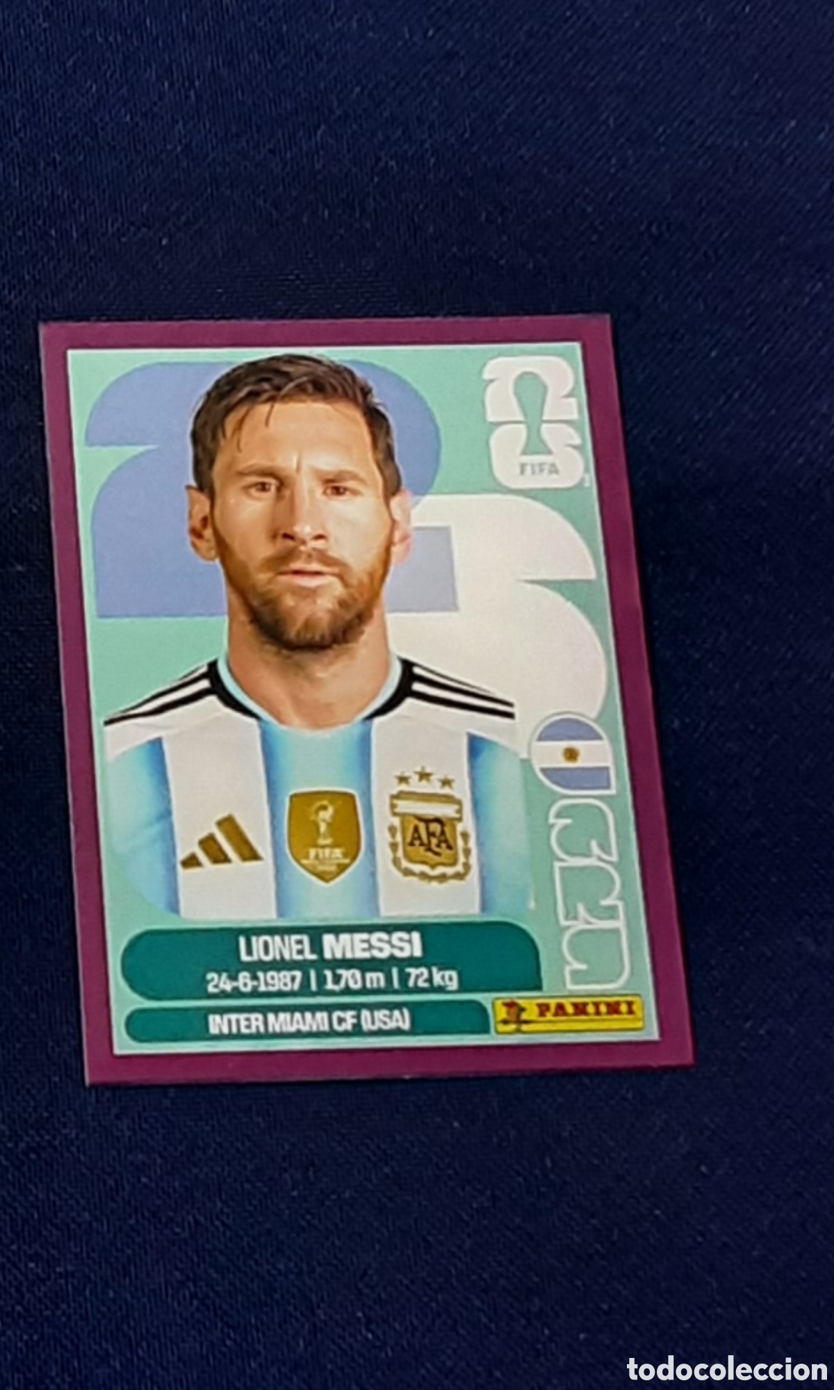 Cromos de f&uacute;tbol: Lionel Messi Fifa 2026