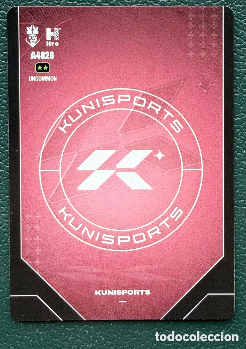 Cromos de f&uacute;tbol: A4826 ESCUDO KUNISPORTS FICHAS ALBUM KINGS LEAGUE INFOJOBS 2024 KOLEX