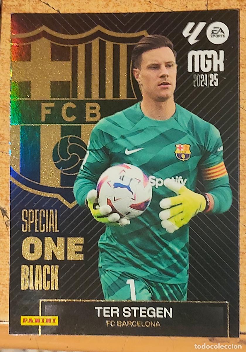 Cromos de f&uacute;tbol: TER STEGEN (SPECIAL ONE BLACK) - BARCELONA - MEGACRACKS 2024-25 - MGK 24/25 (NUEVO)