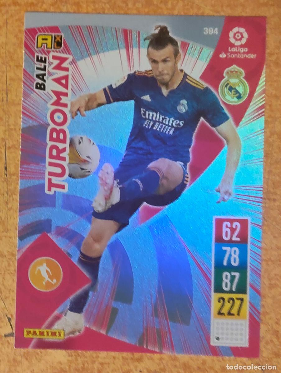 Cromos de f&uacute;tbol: FICHA N&ordm; 394 BALE - ADRENALYN 21 22 - PANINI 2021 - 22 - CROMO - TURBOMAN