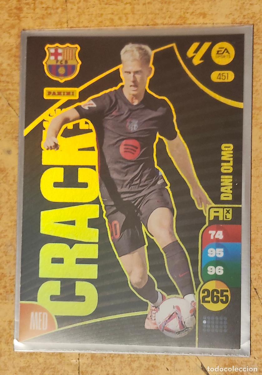 Cromos de f&uacute;tbol: TRADING CARD FUTBOL DANI OLMO F.C. BARCELONA N&ordm; 451 LIGA ADRENALYN XL 2024-2025/24-25
