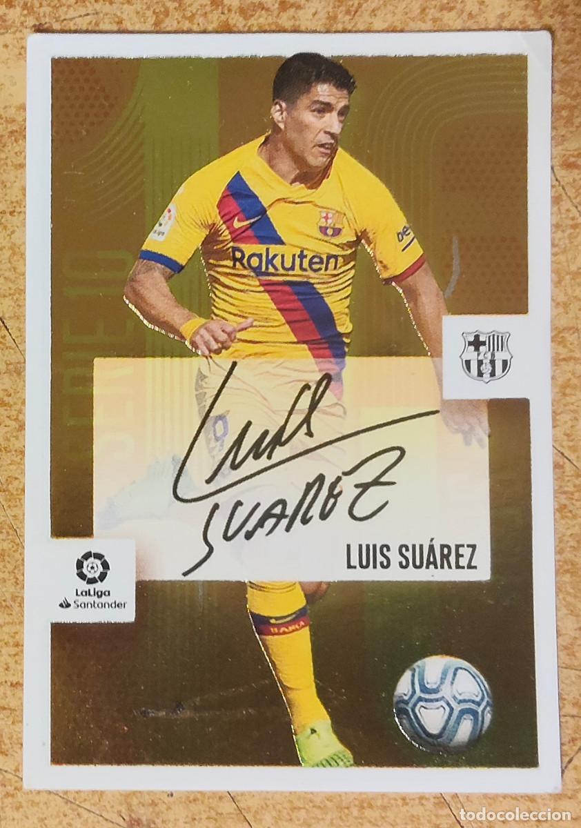 Cromos de f&uacute;tbol: SERIE 10 14 LUIS SUAREZ BARCELONA 2020 2021 EDICIONES ESTE 20 21 LALIGA PANINI