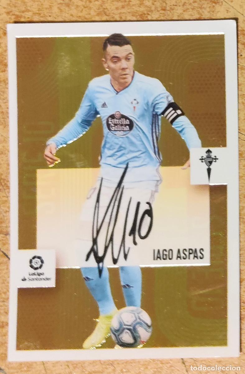 Cromos de f&uacute;tbol: 9 IAGO ASPAS CELTA SERIE 10 LIGA ESTE 20 21 2020 2021 PANINI