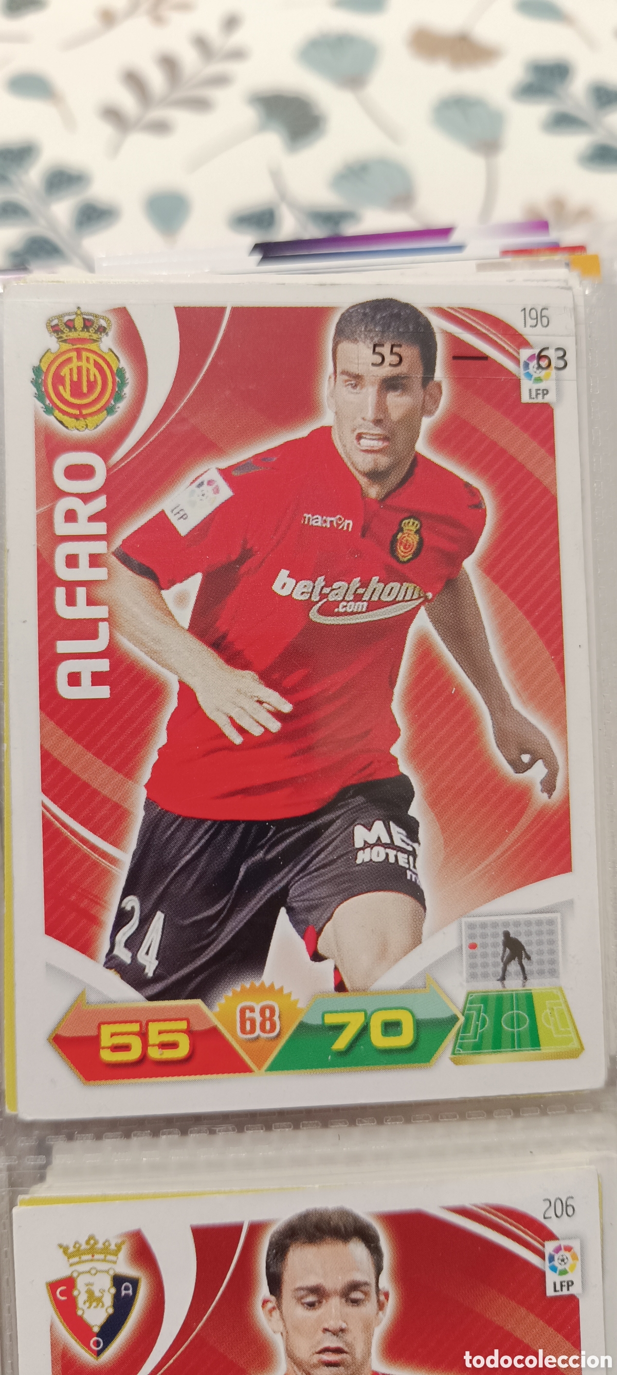 Cromos de f&uacute;tbol: 196 ALFARO adrenalyn 11/12
