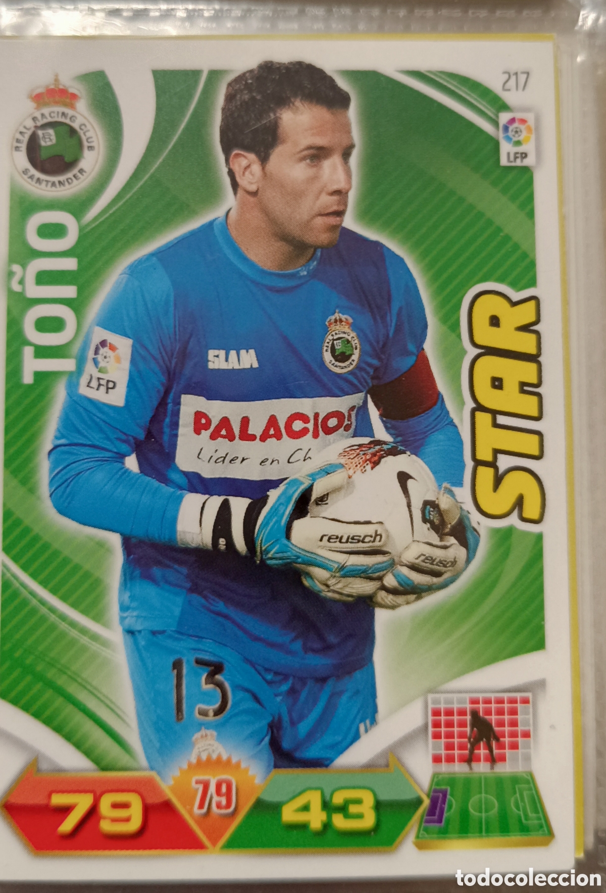 Cromos de f&uacute;tbol: 217 TO&Ntilde;O adrenalyn 11/12