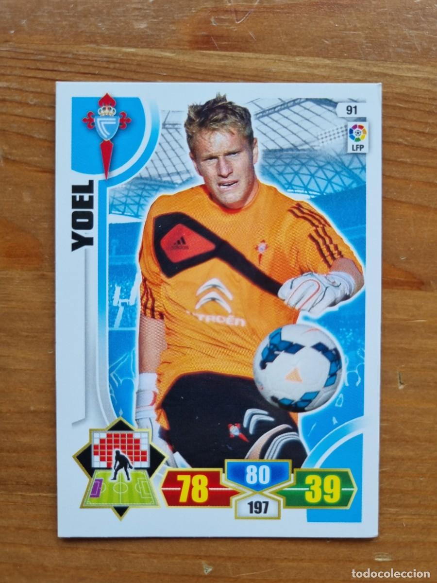 Cromos de f&uacute;tbol: 91 YOEL (Celta de Vigo). Liga 2013 2014 13 14 Adrenalyn XL