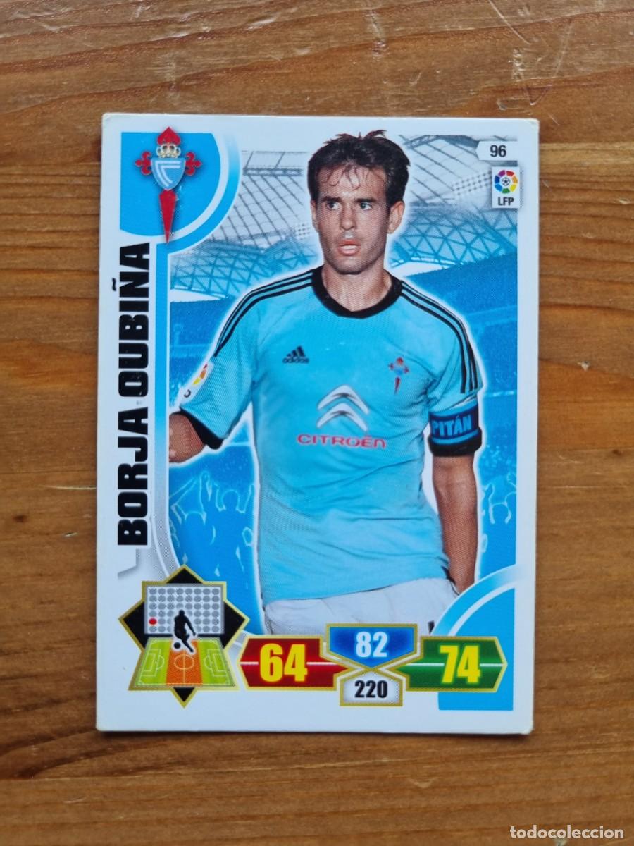 Cromos de f&uacute;tbol: 96 BORJA OUBI&Ntilde;A (Celta de Vigo). Liga 2013 2014 13 14 Adrenalyn XL