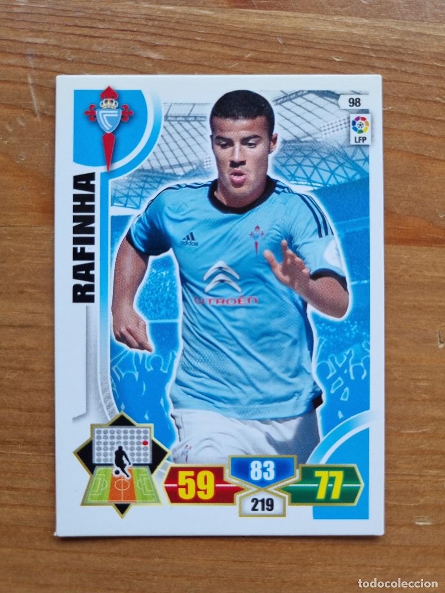 Cromos de f&uacute;tbol: 98 RAFINHA (Celta de Vigo). Liga 2013 2014 13 14 Adrenalyn XL