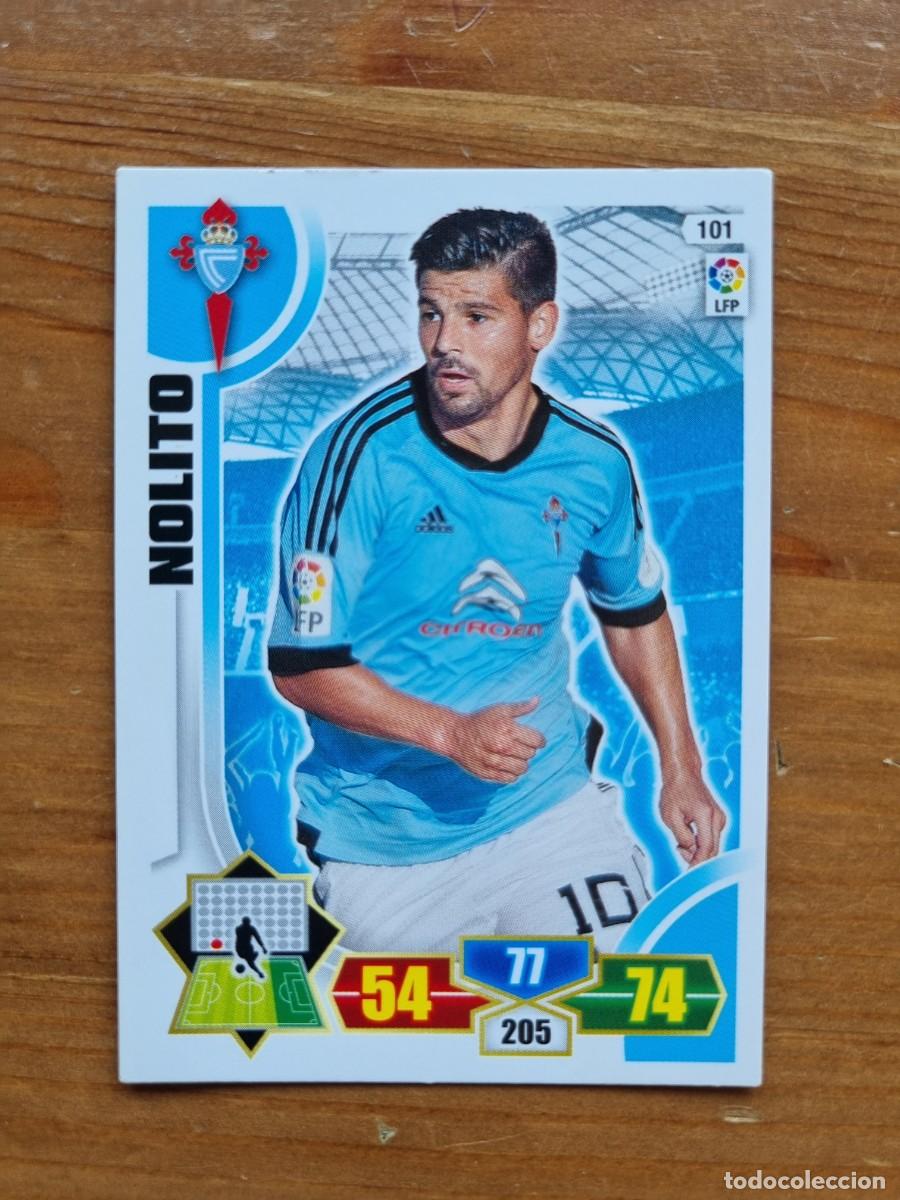 Cromos de f&uacute;tbol: 101 NOLITO (Celta de Vigo). Liga 2013 2014 13 14 Adrenalyn XL