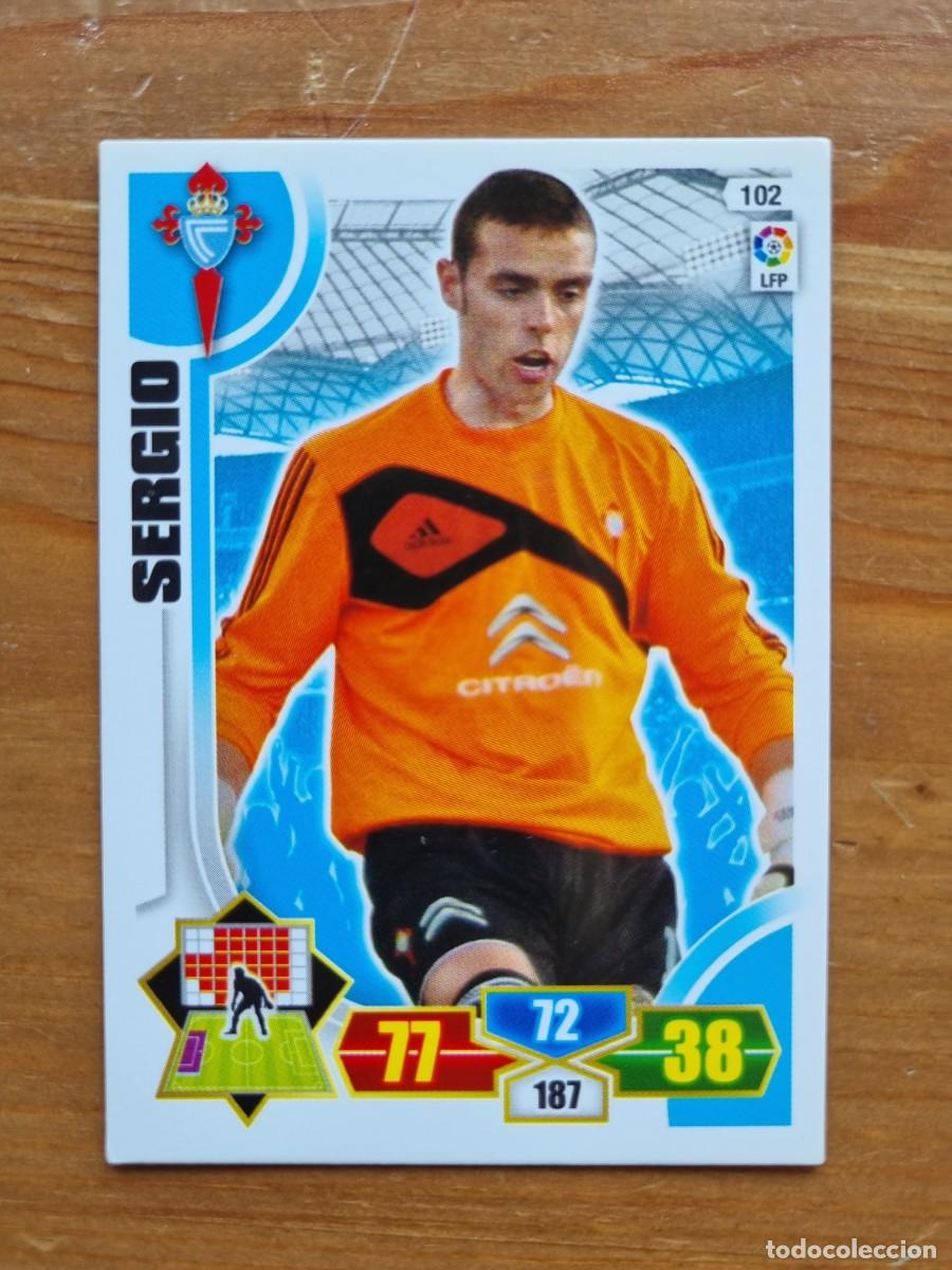 Cromos de f&uacute;tbol: 102 SERGIO (Celta de Vigo). Liga 2013 2014 13 14 Adrenalyn XL