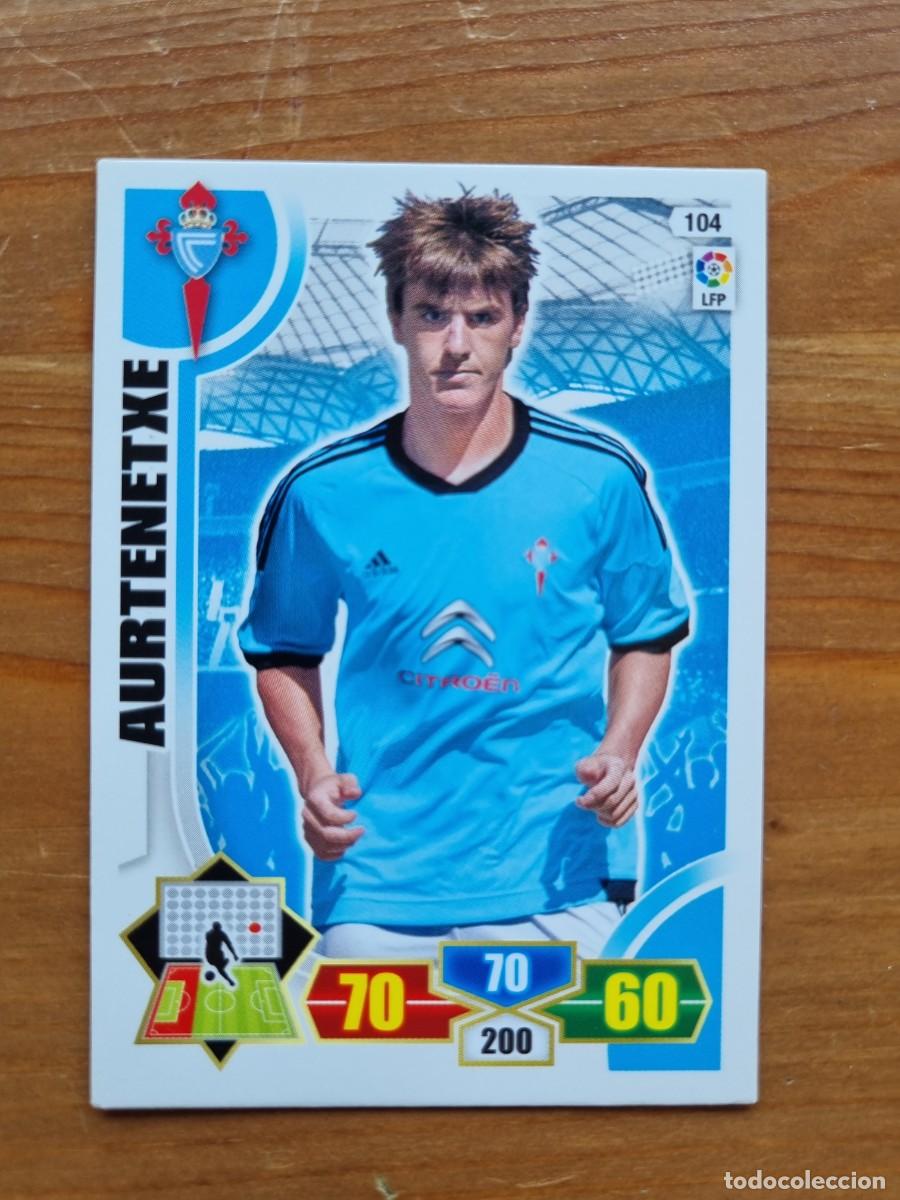 Cromos de f&uacute;tbol: 104 AURTENETXE (Celta de Vigo). Liga 2013 2014 13 14 Adrenalyn XL