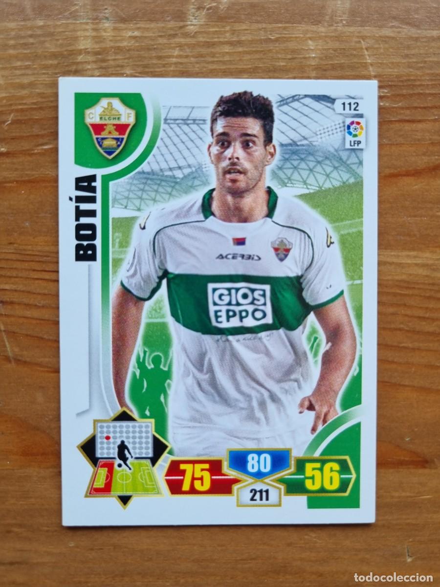 Cromos de f&uacute;tbol: 112 BOT&Iacute;A (Elche CF). Liga 2013 2014 13 14 Adrenalyn XL