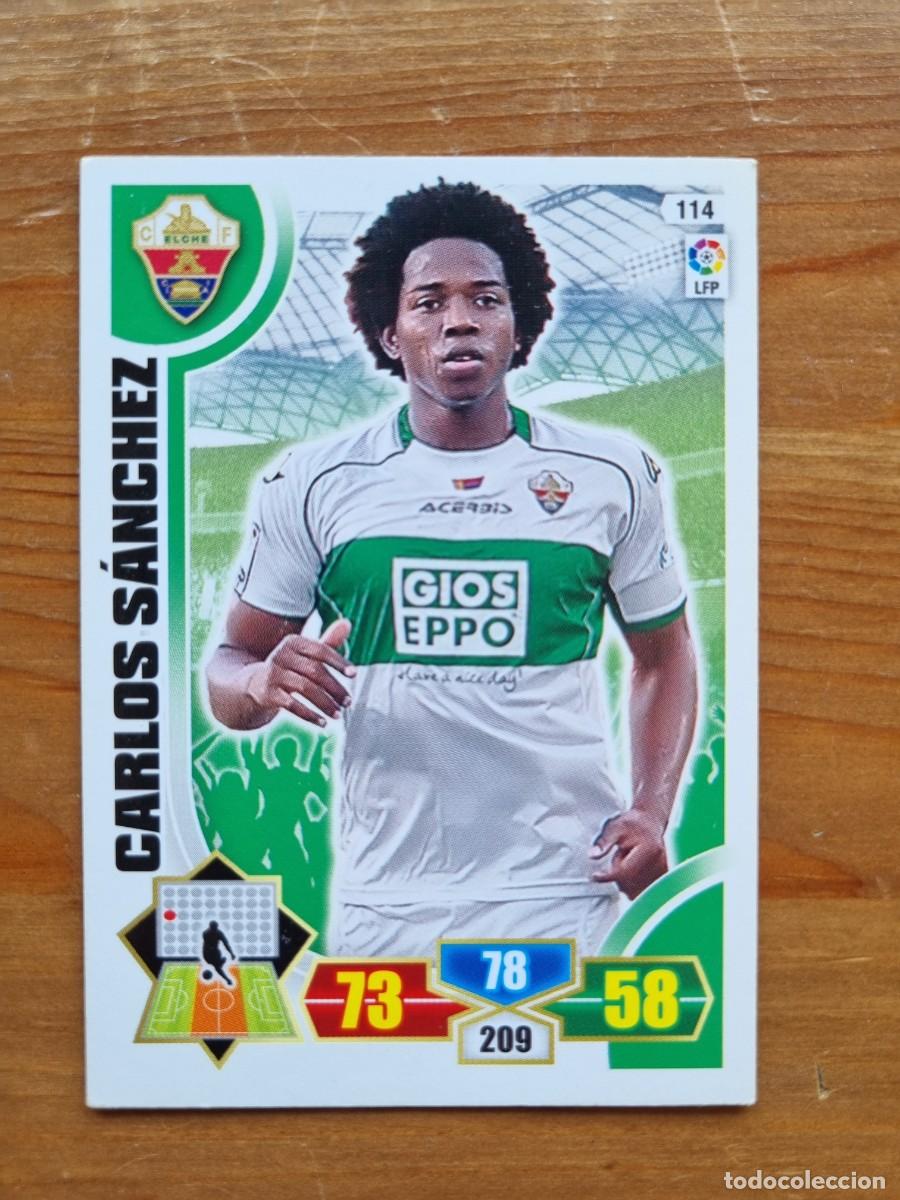 Cromos de f&uacute;tbol: 114 CARLOS S&Aacute;NCHEZ (Elche CF). Liga 2013 2014 13 14 Adrenalyn XL