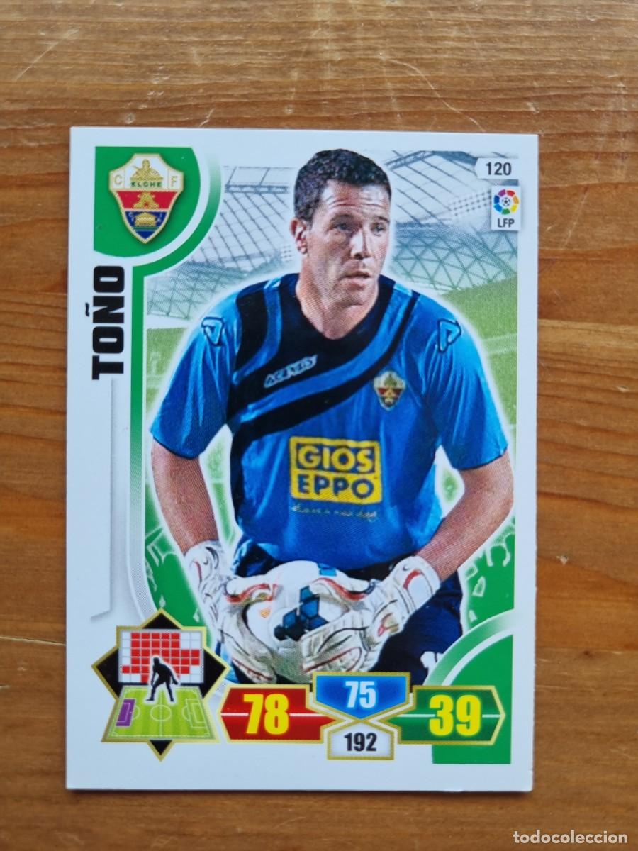 Cromos de f&uacute;tbol: 120 TO&Ntilde;O (Elche CF). Liga 2013 2014 13 14 Adrenalyn XL