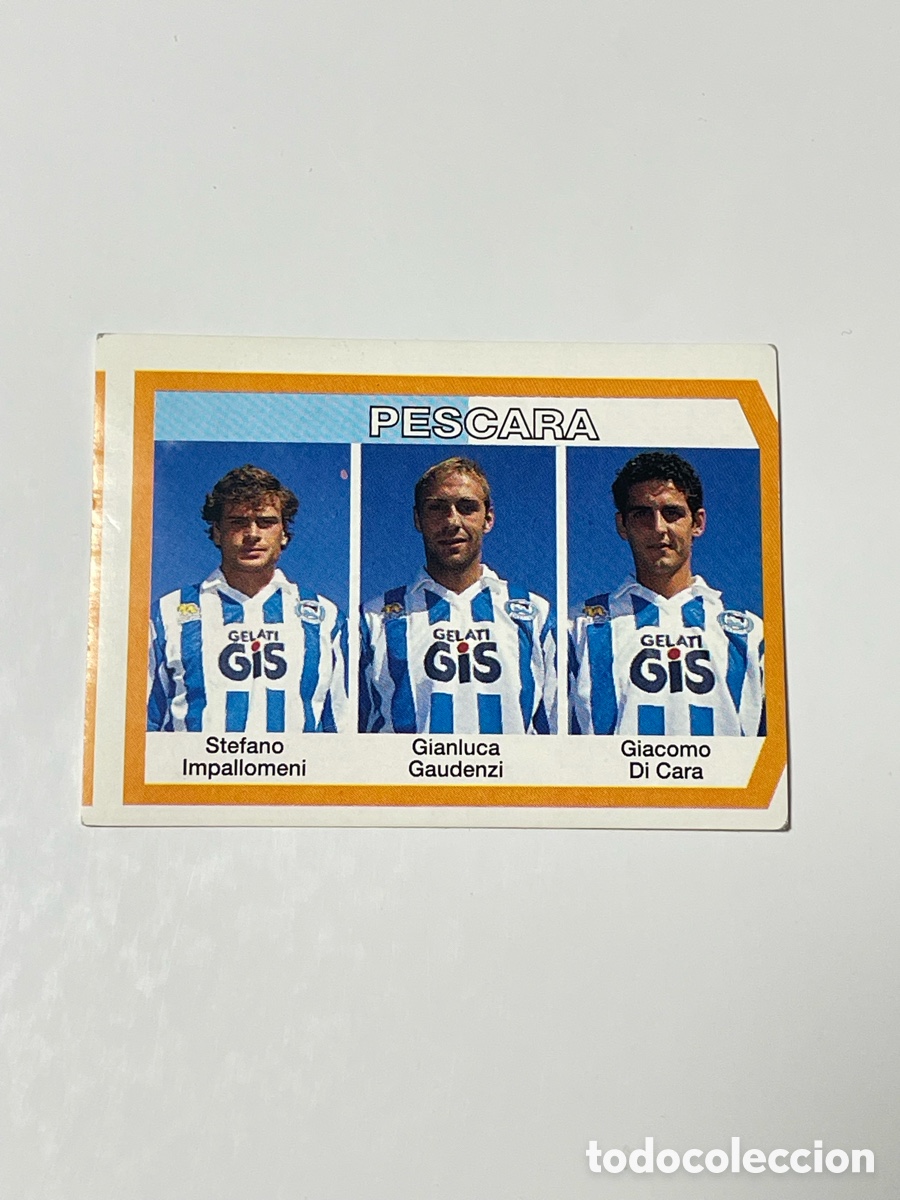 Cromos de f&uacute;tbol: Stefano Impallomeni - Gianluca Gaudenzi- Giacomo Di Cara Pescara CalcioFlash 93/94 #378