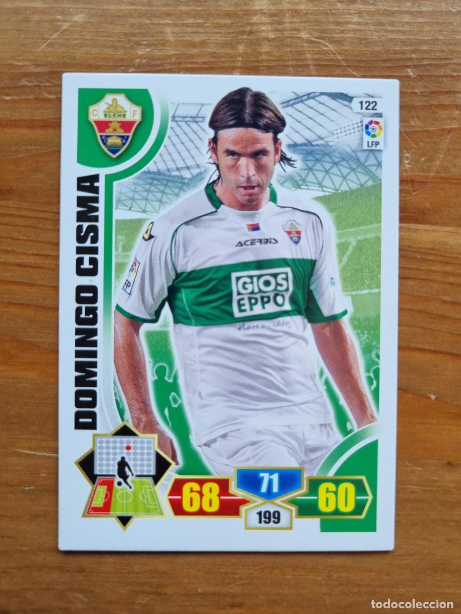 Cromos de f&uacute;tbol: 122 DOMINGO CISMA (Elche CF). Liga 2013 2014 13 14 Adrenalyn XL