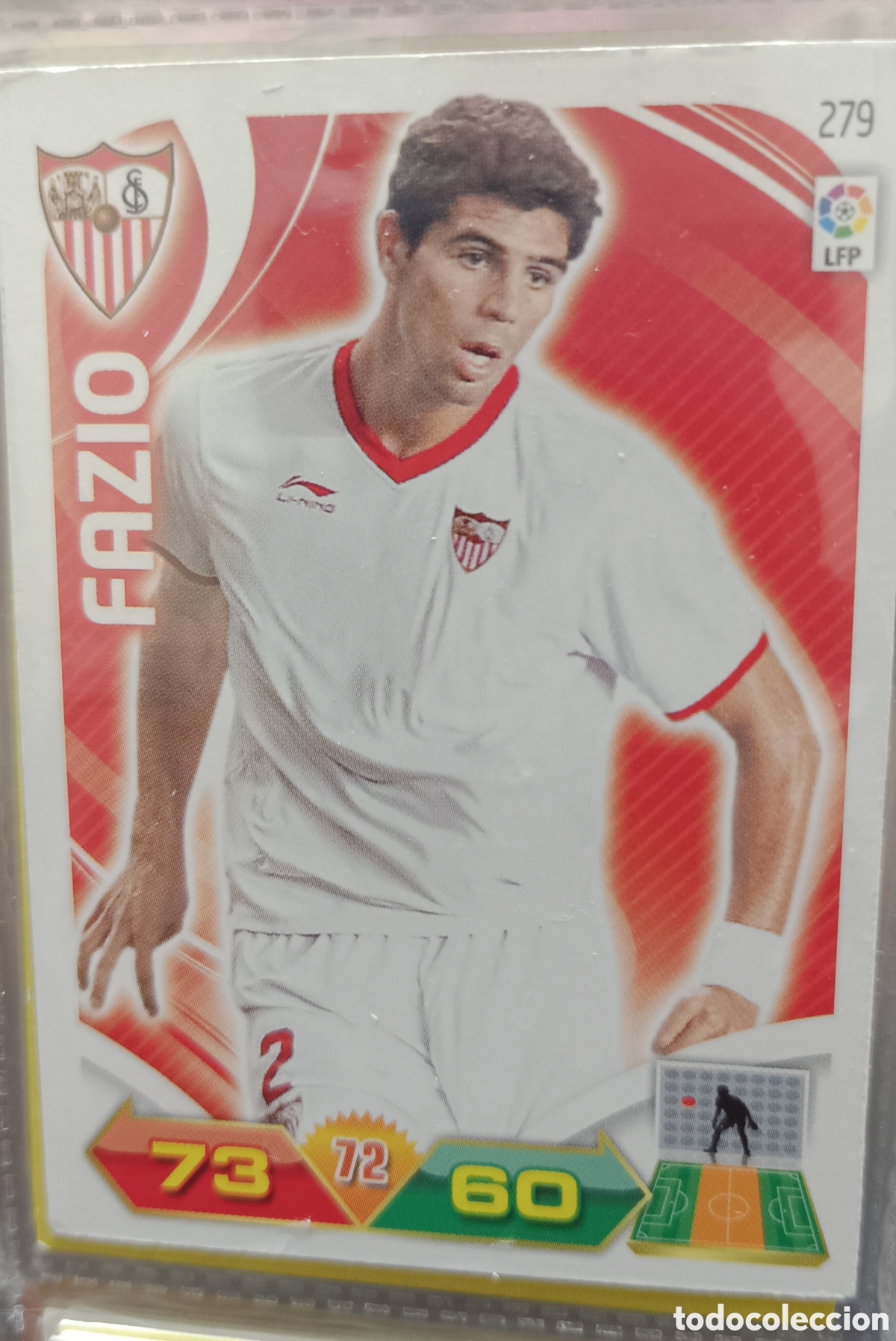 Cromos de f&uacute;tbol: 279 FAZIO adrenalyn 11/12
