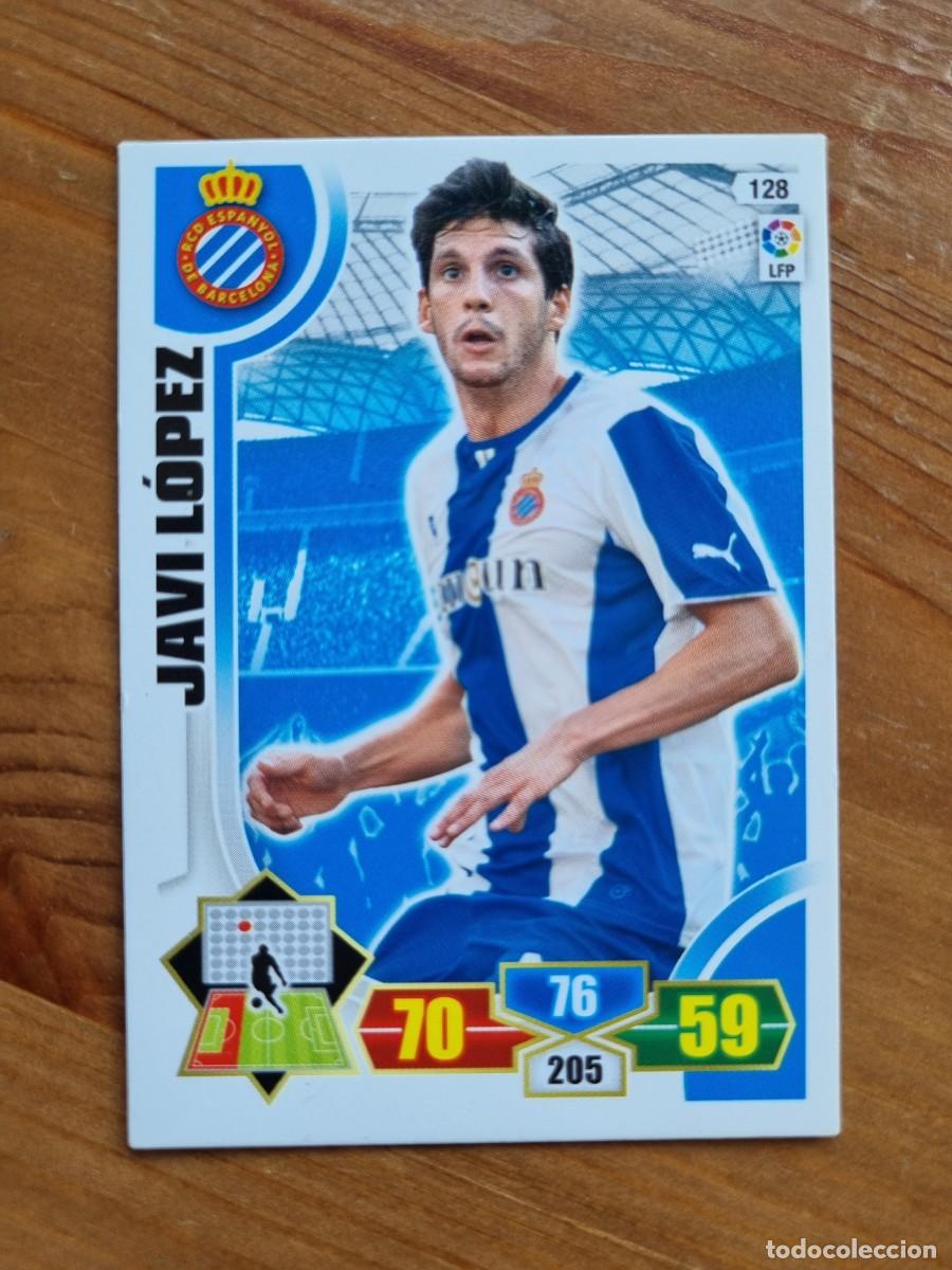 Cromos de f&uacute;tbol: 128 JAVI L&Oacute;PEZ (RCD Espanyol). Liga 2013 2014 13 14 Adrenalyn XL