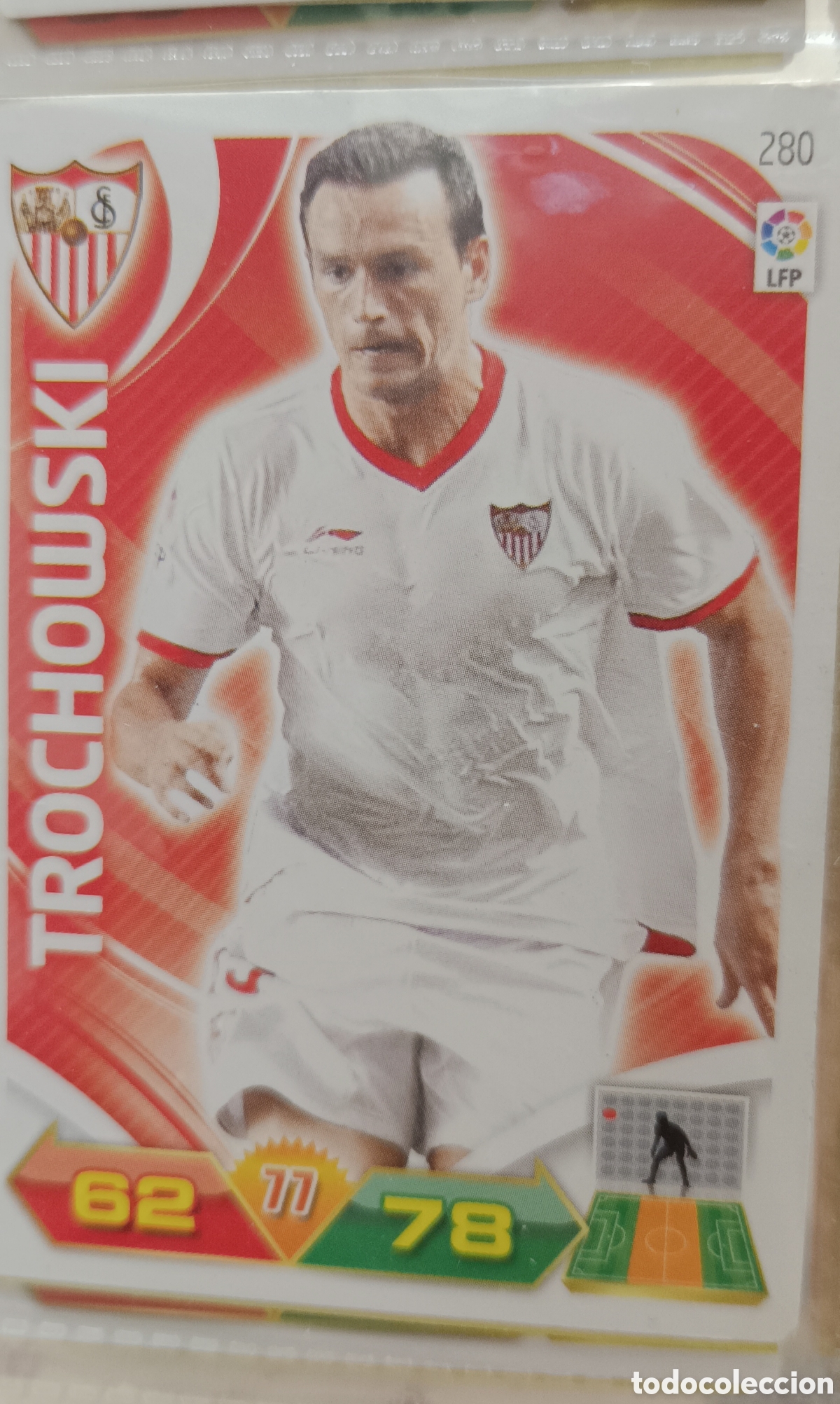 Cromos de f&uacute;tbol: 280 TROCHOWSKI adrenalyn 11/12