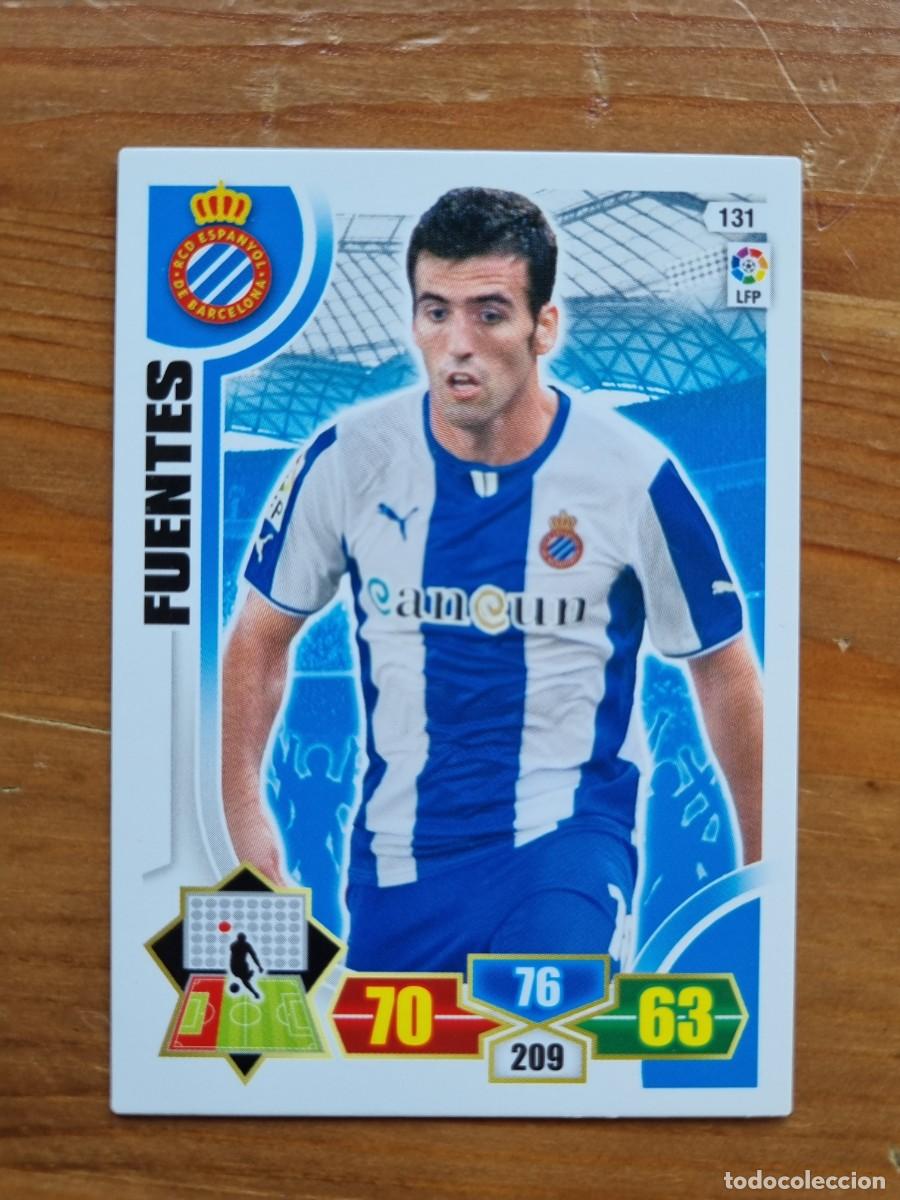 Cromos de f&uacute;tbol: 131 FUENTES (RCD Espanyol). Liga 2013 2014 13 14 Adrenalyn XL