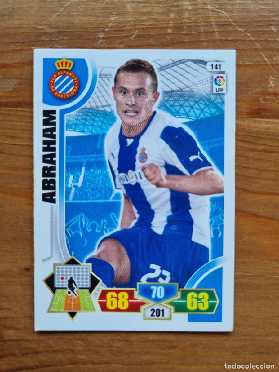 Cromos de f&uacute;tbol: 141 ABRAHAM (RCD Espanyol). Liga 2013 2014 13 14 Adrenalyn XL