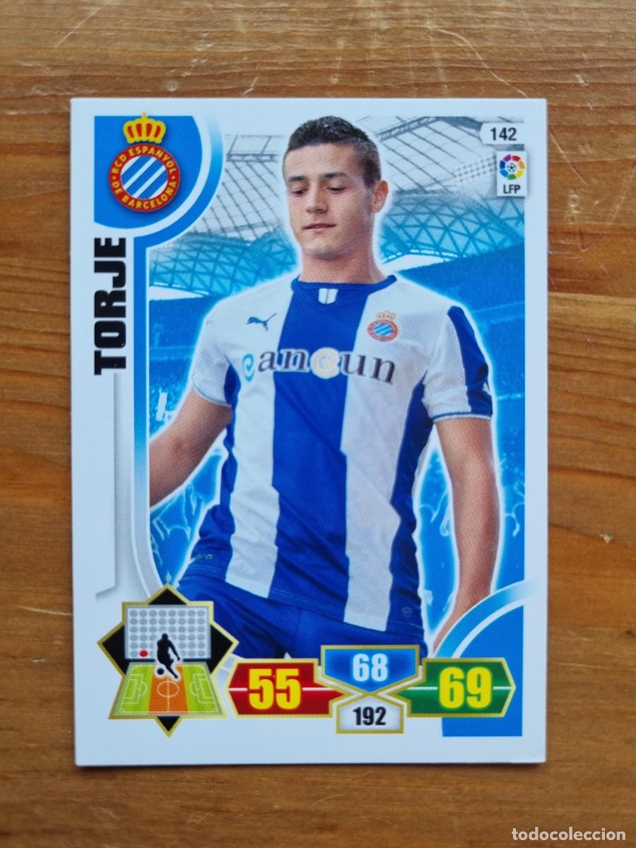 Cromos de f&uacute;tbol: 142 TORJE (RCD Espanyol). Liga 2013 2014 13 14 Adrenalyn XL