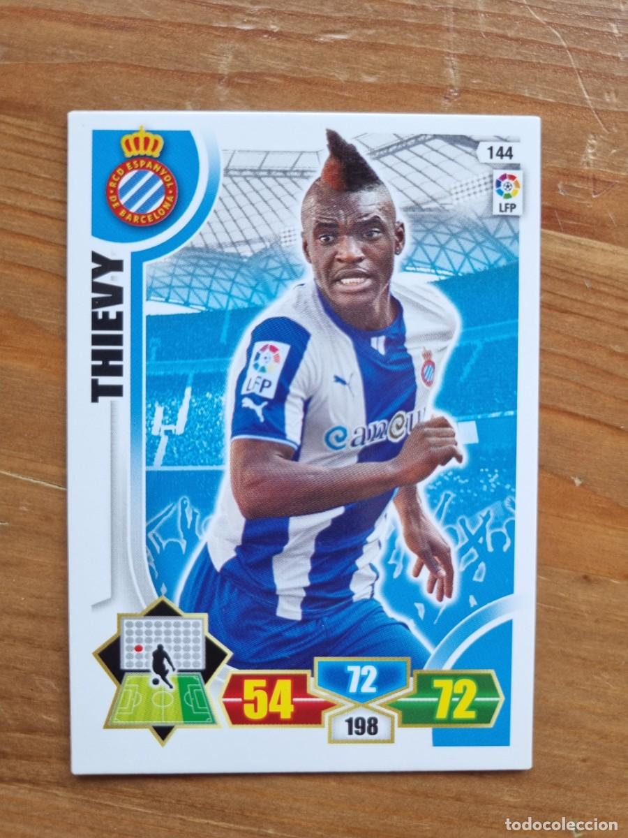 Cromos de f&uacute;tbol: 144 THIEVY (RCD Espanyol). Liga 2013 2014 13 14 Adrenalyn XL