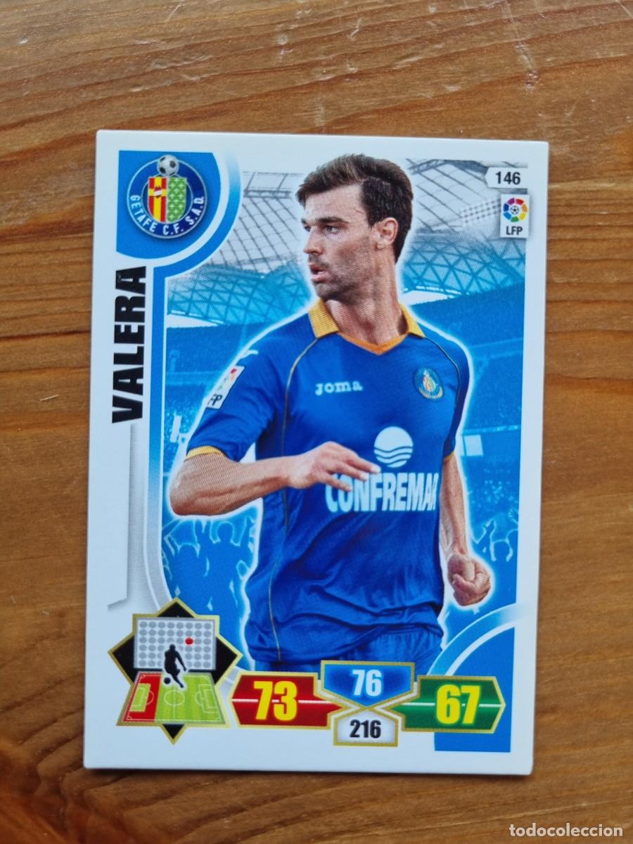 Cromos de f&uacute;tbol: 146 VALERA (Getafe CF). Liga 2013 2014 13 14 Adrenalyn XL