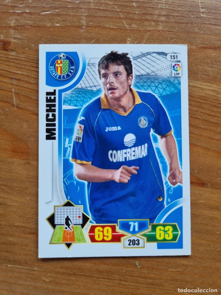 Cromos de f&uacute;tbol: 151 MICHEL (Getafe CF). Liga 2013 2014 13 14 Adrenalyn XL