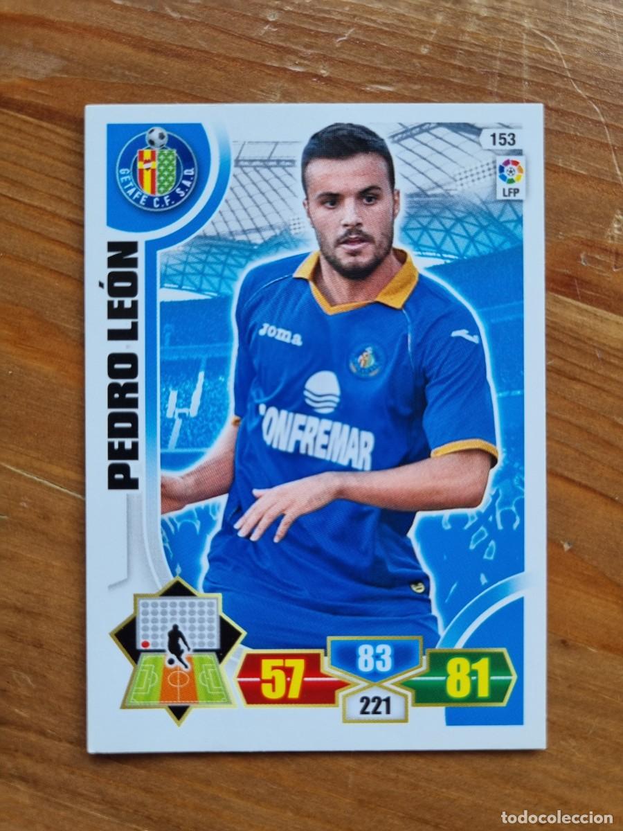Cromos de f&uacute;tbol: 153 PEDRO LE&Oacute;N (Getafe CF). Liga 2013 2014 13 14 Adrenalyn XL