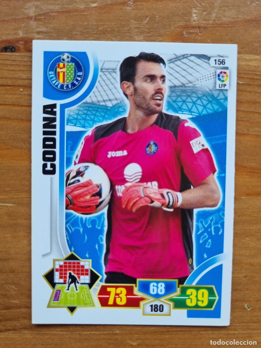 Cromos de f&uacute;tbol: 156 CODINA (Getafe CF). Liga 2013 2014 13 14 Adrenalyn XL