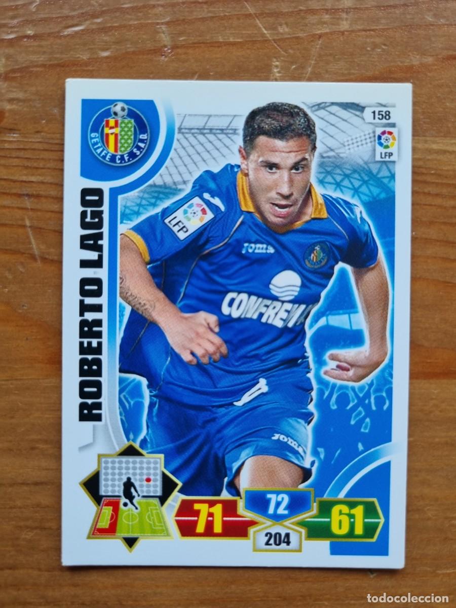 Cromos de f&uacute;tbol: 158 ROBERTO LAGO (Getafe CF). Liga 2013 2014 13 14 Adrenalyn XL