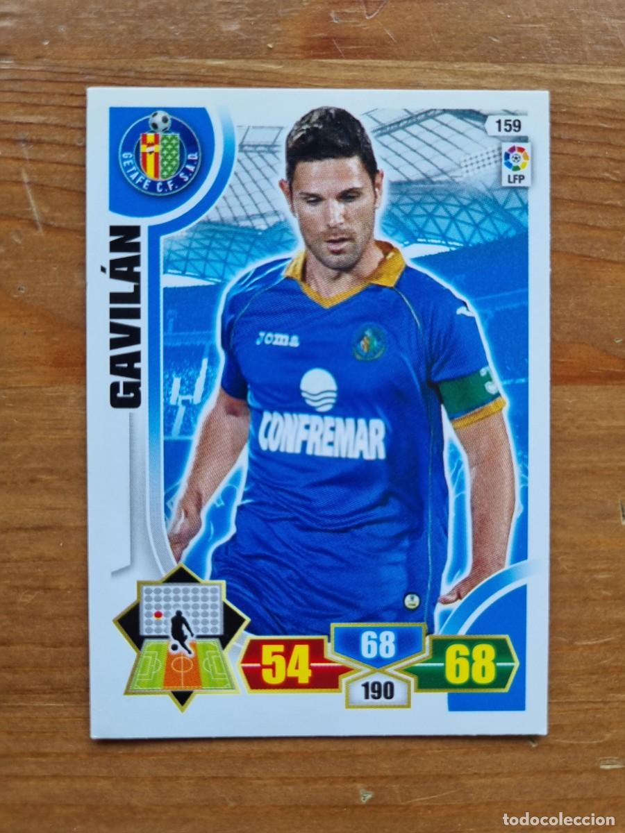 Cromos de f&uacute;tbol: 159 GAVIL&Aacute;N (Getafe CF). Liga 2013 2014 13 14 Adrenalyn XL