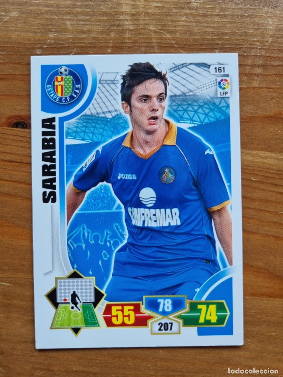Cromos de f&uacute;tbol: 161 SARABIA (Getafe CF). Liga 2013 2014 13 14 Adrenalyn XL