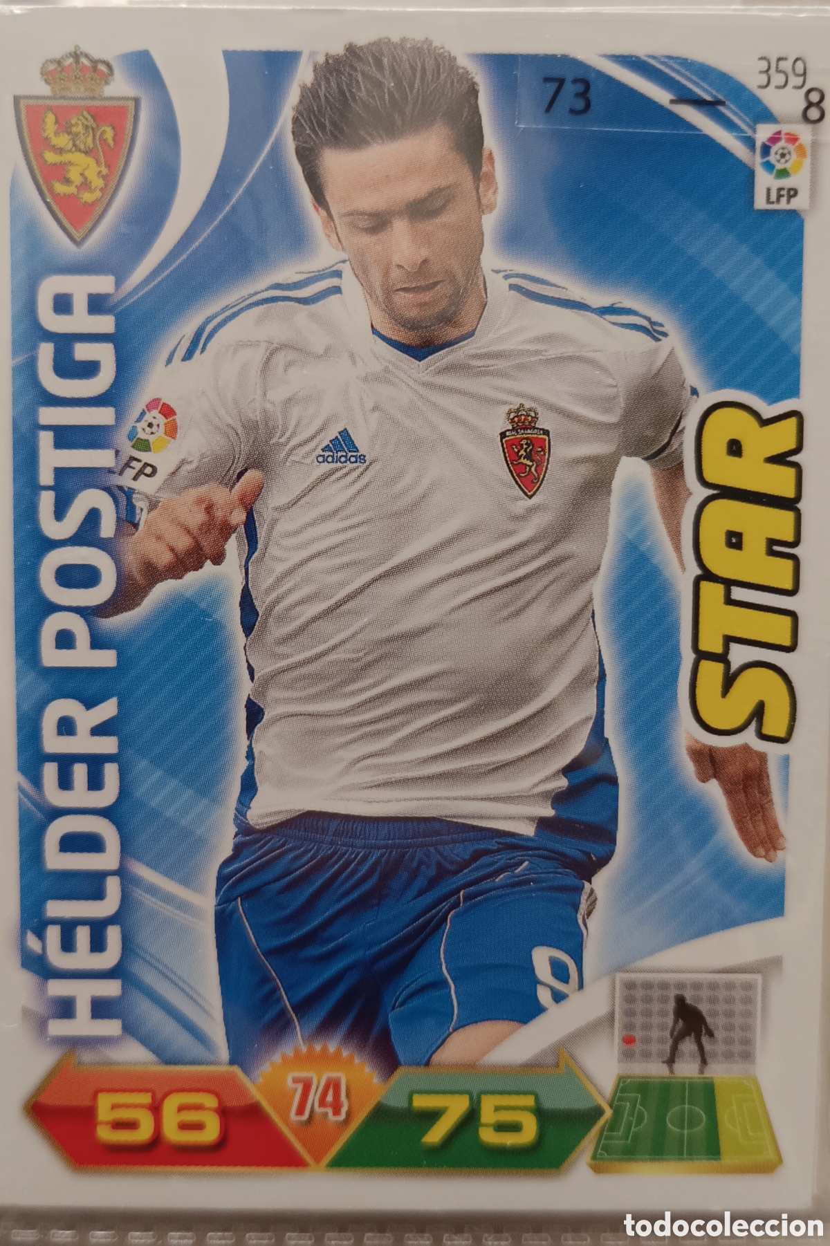 Football Stickers: 359 HELDER POSTIGA adrenalyn 11/12