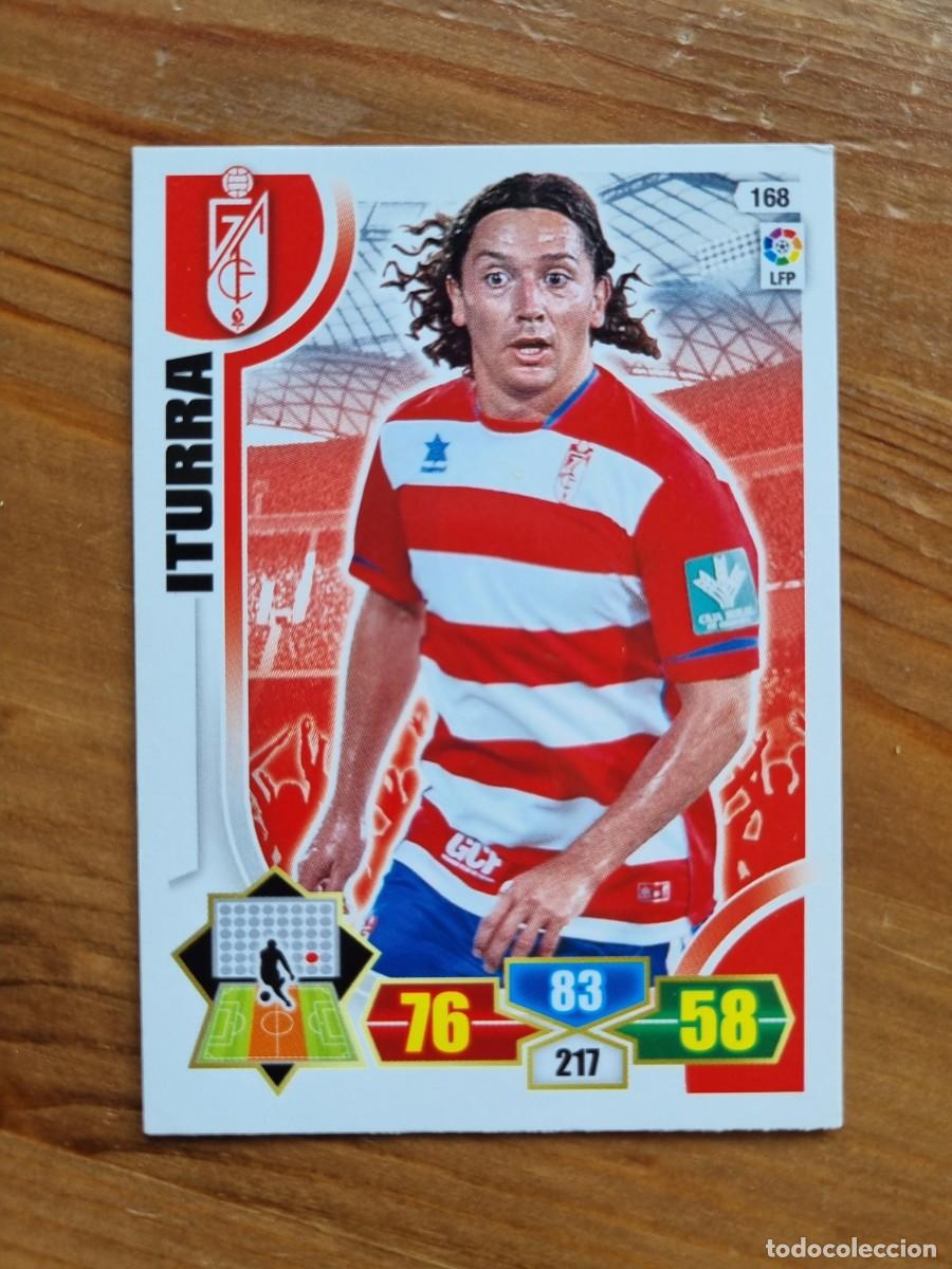 Football Stickers: 168 ITURRA (Granada CF). Liga 2013 2014 13 14 Adrenalyn XL