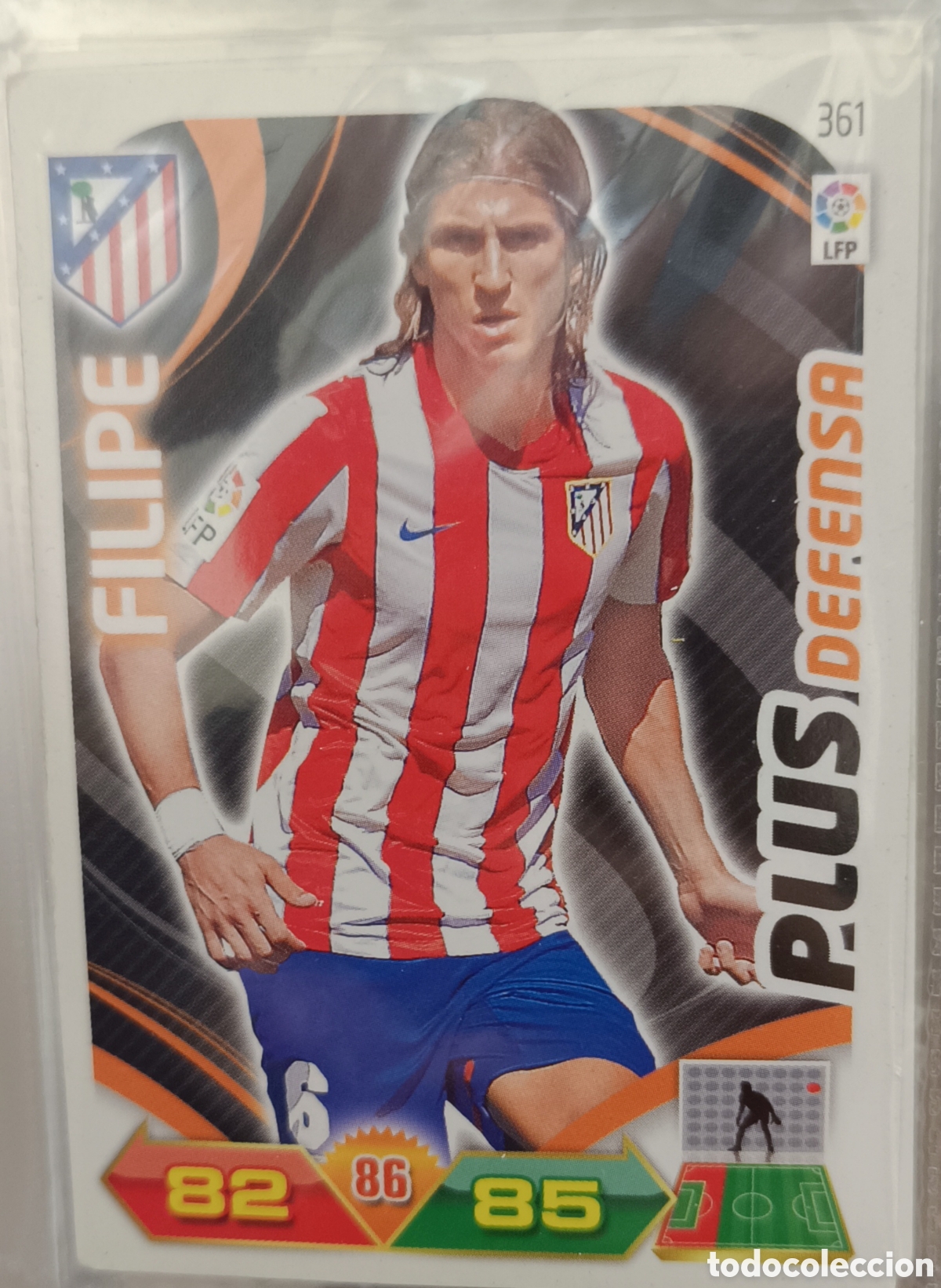Football Stickers: 361 PLUS DEFENSA FILIPE adrenalyn 11/12