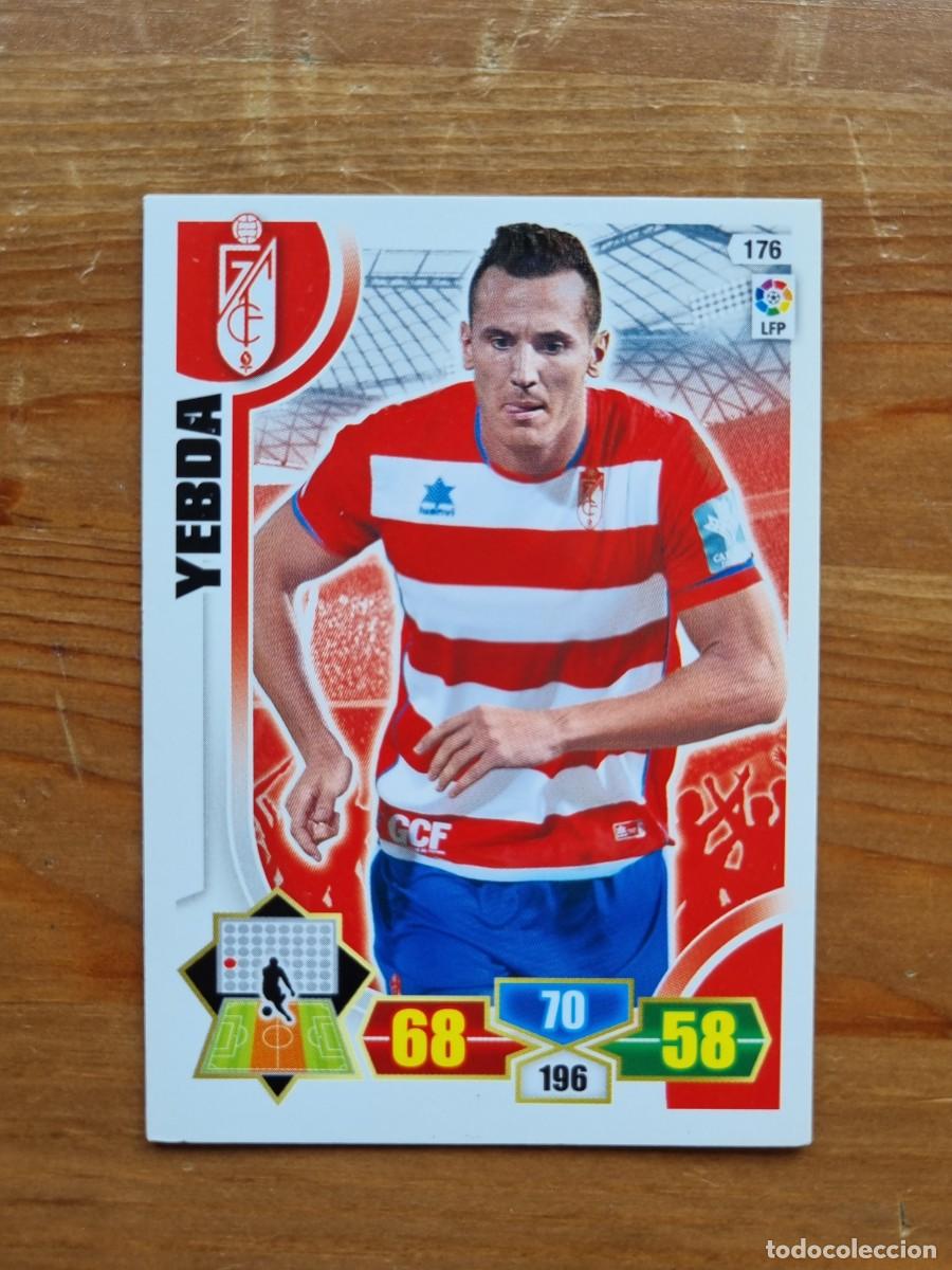 Cromos de f&uacute;tbol: 176 YEBDA (Granada CF). Liga 2013 2014 13 14 Adrenalyn XL