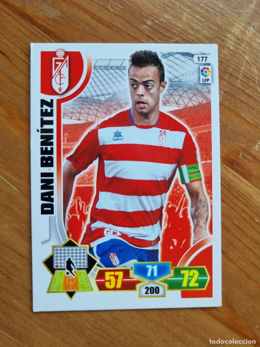 Cromos de f&uacute;tbol: 177 DANI BEN&Iacute;TEZ (Granada CF). Liga 2013 2014 13 14 Adrenalyn XL