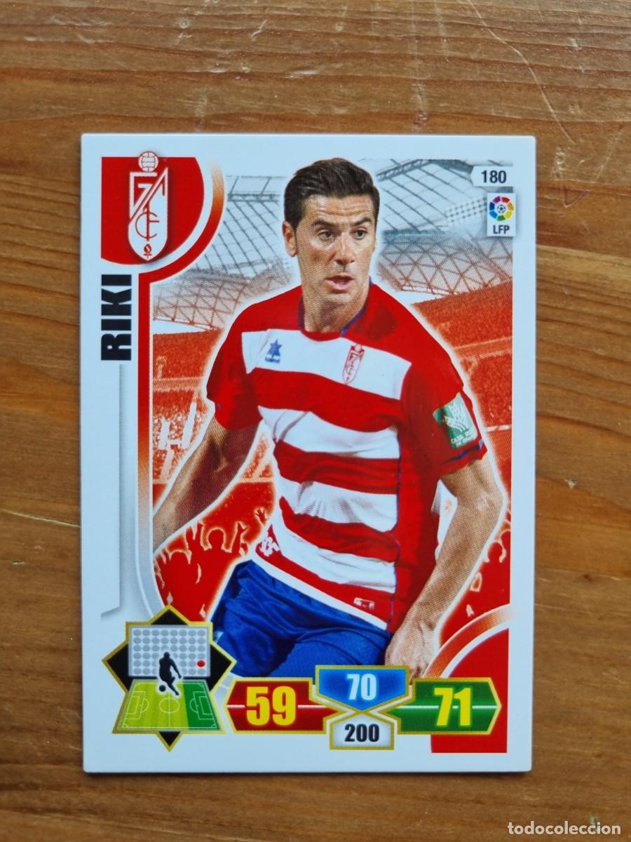 Cromos de f&uacute;tbol: 180 RIKI (Granada CF). Liga 2013 2014 13 14 Adrenalyn XL