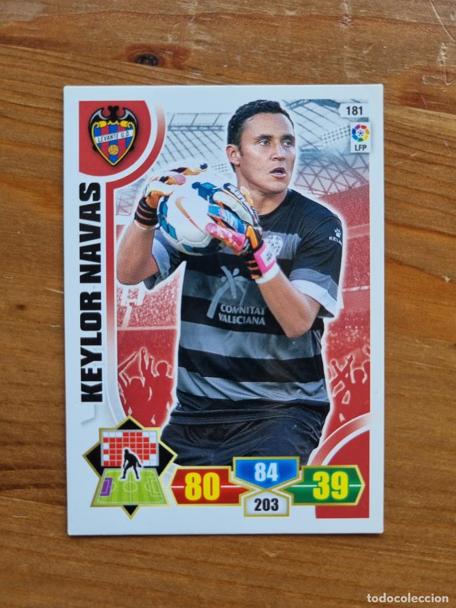 Cartes &agrave; collectionner de Football: 181 KEYLOR NAVAS (Levante UD). Liga 2013 2014 13 14 Adrenalyn XL