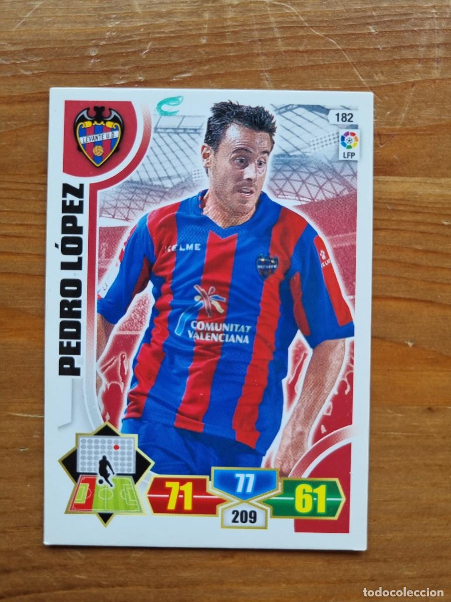 Cartes &agrave; collectionner de Football: 182 PEDRO L&Oacute;PEZ (Levante UD). Liga 2013 2014 13 14 Adrenalyn XL