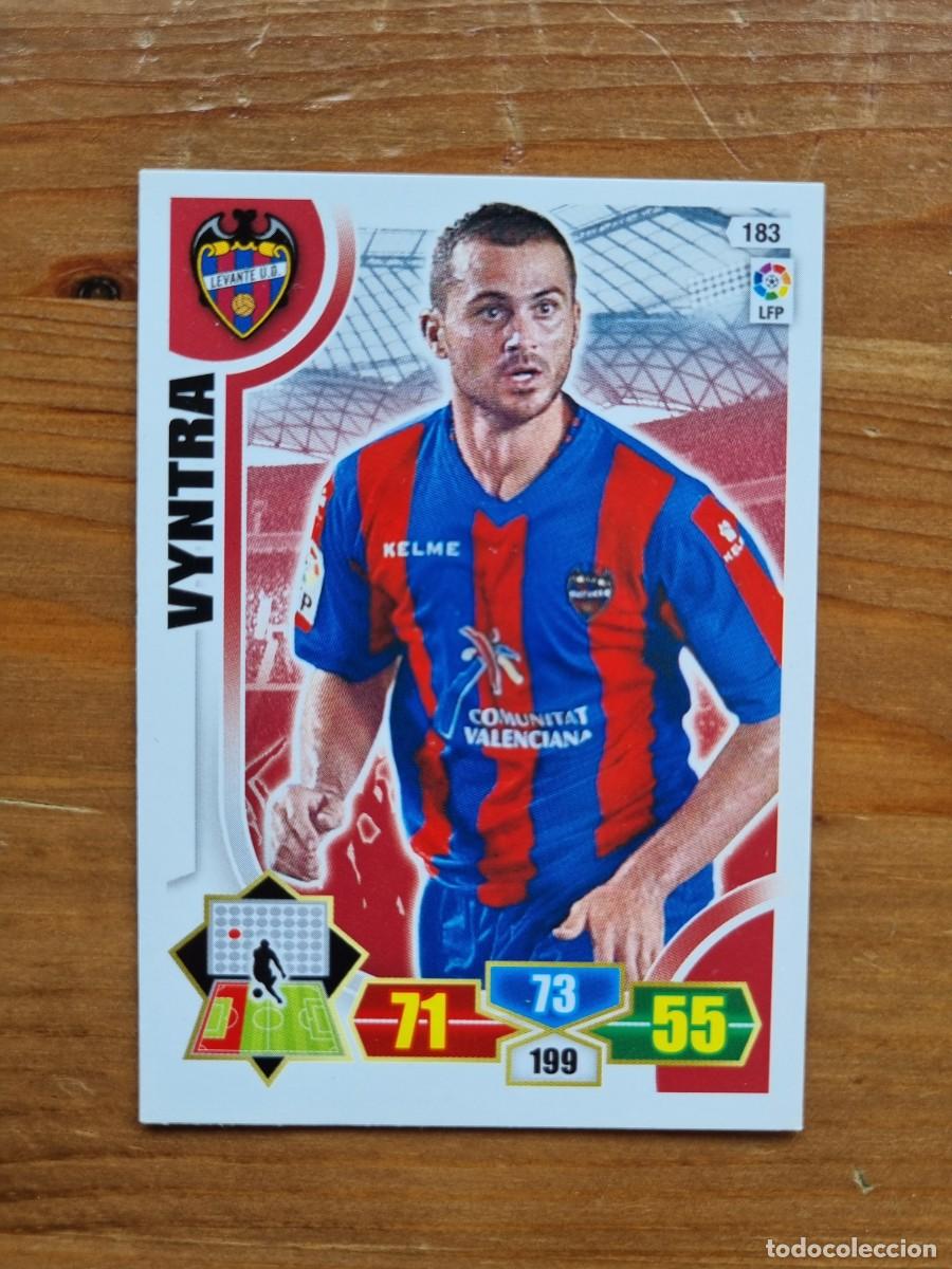 Cartes &agrave; collectionner de Football: 183 VYNTRA (Levante UD). Liga 2013 2014 13 14 Adrenalyn XL