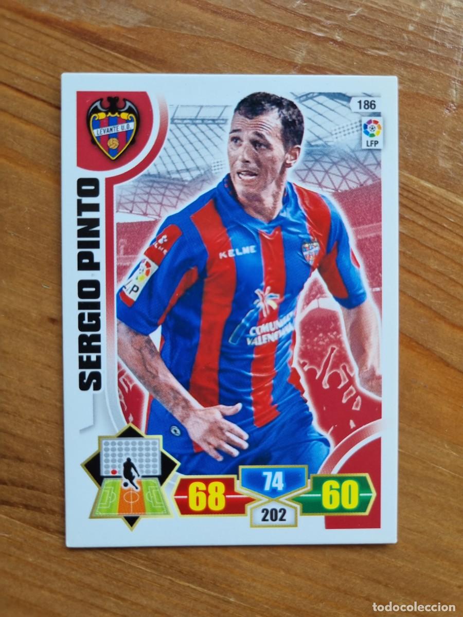 Cartes &agrave; collectionner de Football: 186 SERGIO PINTO (Levante UD). Liga 2013 2014 13 14 Adrenalyn XL