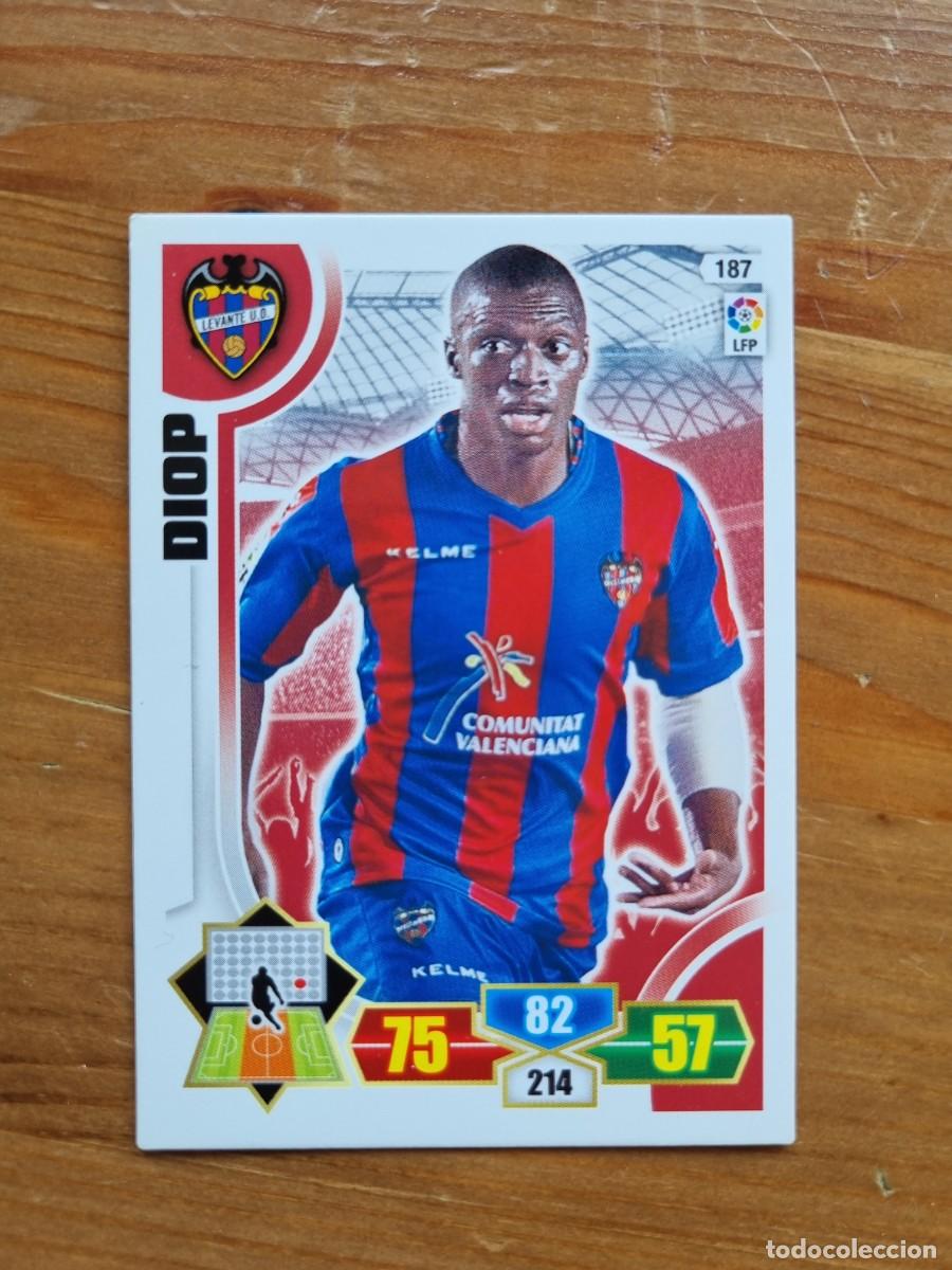 Cartes &agrave; collectionner de Football: 187 DIOP (Levante UD). Liga 2013 2014 13 14 Adrenalyn XL