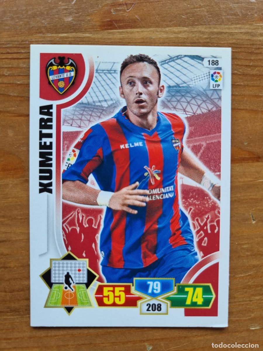 Cartes &agrave; collectionner de Football: 188 XUMETRA (Levante UD). Liga 2013 2014 13 14 Adrenalyn XL