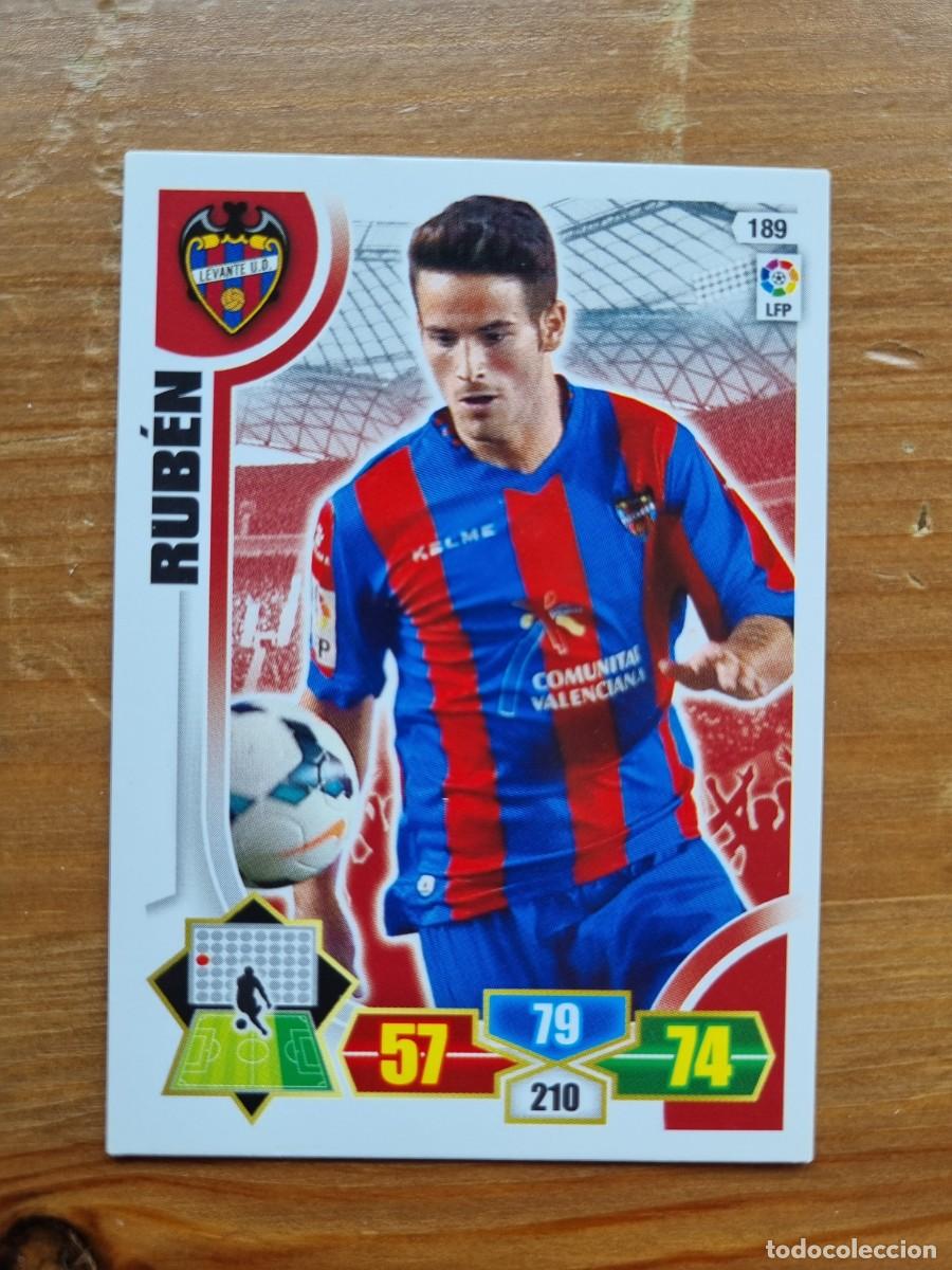Cartes &agrave; collectionner de Football: 189 RUB&Eacute;N (Levante UD). Liga 2013 2014 13 14 Adrenalyn XL